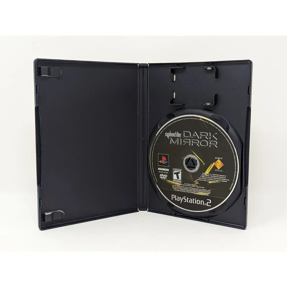 Syphon Filter Dark Mirror Sony PlayStation2 PS2 2007 Game No Manual Tested